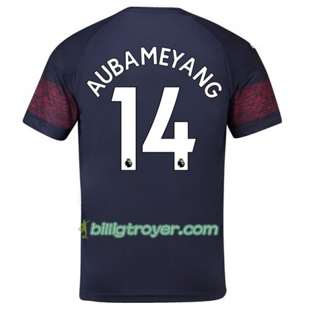 Billige Fotballdrakter Arsenal Aubameyang 14 Bortedraktsett 2018/19 Kortermet